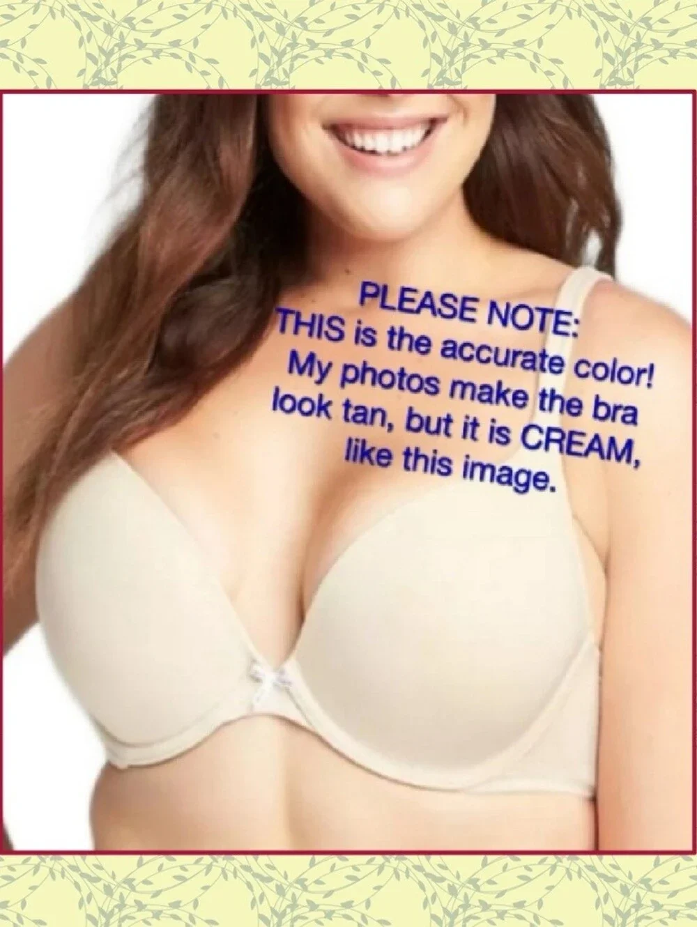 LIKE NEW Push-up Cacique Boost Plunge bra  42C